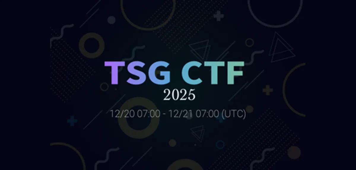 TSG CTF 2025 Writeups
